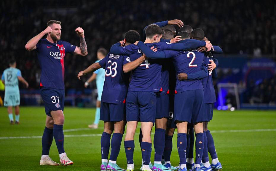 巴黎圣日耳曼双杀晋级八强